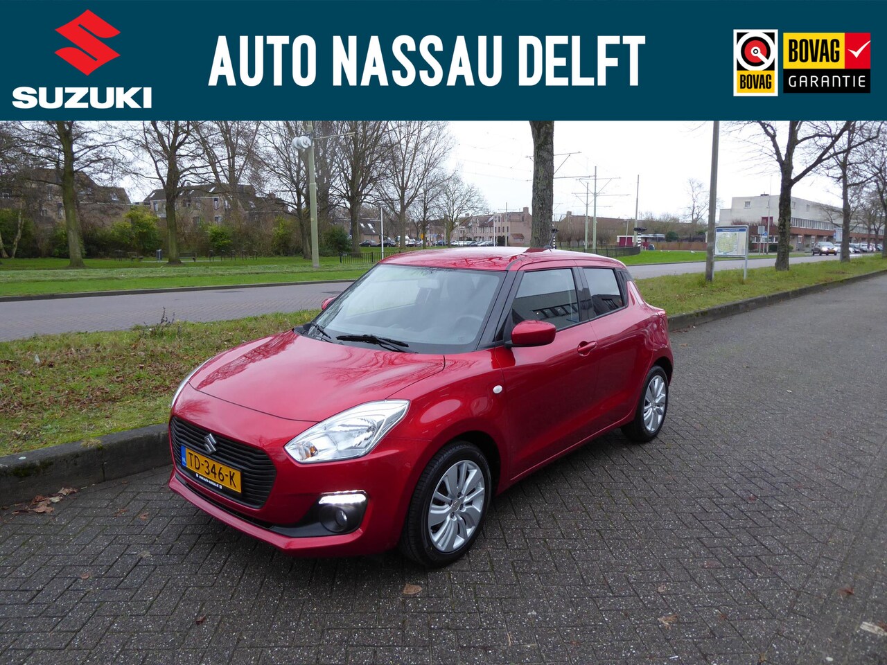 Suzuki Swift - 1.2 Select achteruitrij sensoren airco - AutoWereld.nl