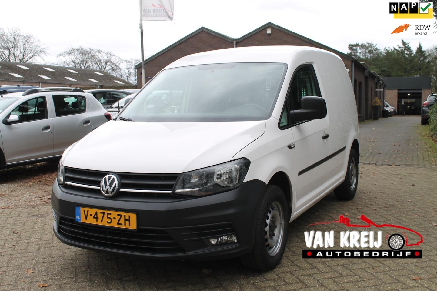 Volkswagen Caddy - 1.6 TDI L1H1 1.6 TDI L1H1, Airco, Trekhaak, Mooie strakke Auto. - AutoWereld.nl