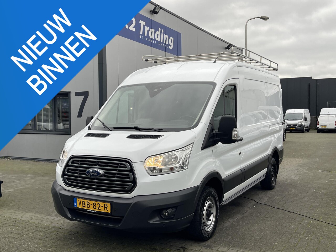 Ford Transit - 290 2.0 TDCI L2H2 Trend EURO-6 NL-AUTO TREKHAAK IMPERIAAL PDC AIRCO - AutoWereld.nl