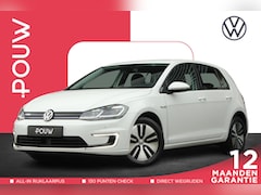 Volkswagen e-Golf - 136pk Automaat 38kWh | Aviloo SoH 94% | Warmtepomp | DAB+ | Digital Cockpit