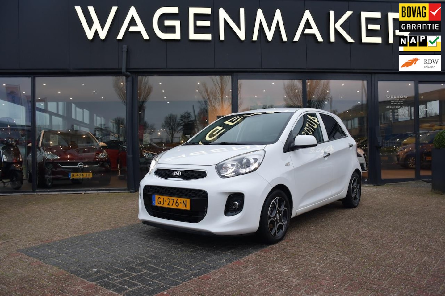 Kia Picanto - 1.0 CVVT First Edition Clima|Cruise|LED|DealerOH - AutoWereld.nl