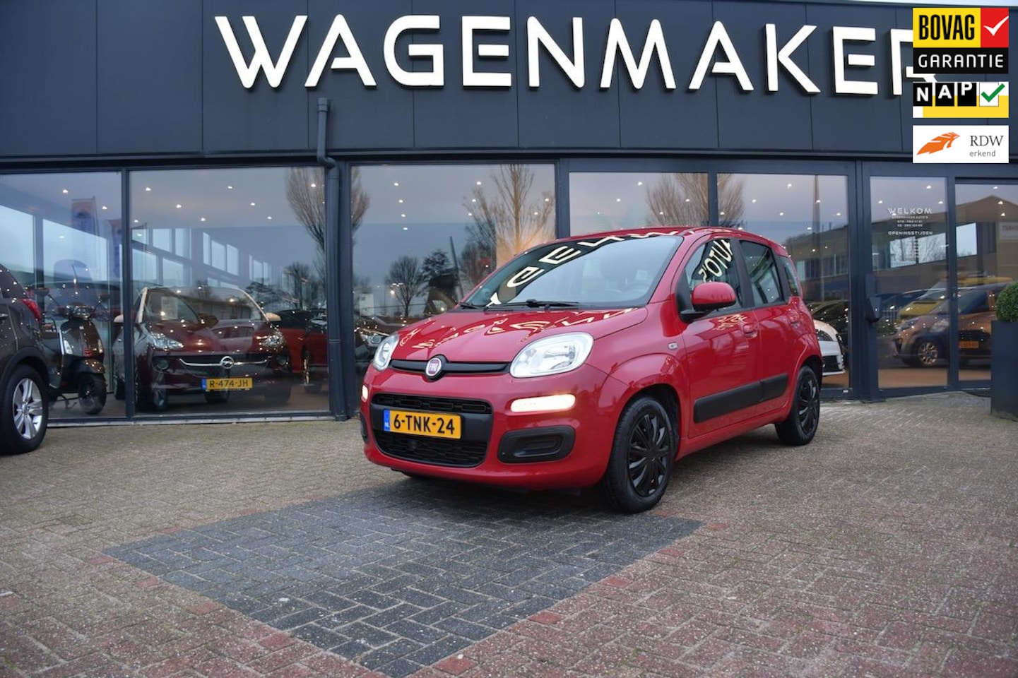 Fiat Panda - 0.9 TwinAir Edizione Cool Airco|Navi|Volledig OH - AutoWereld.nl