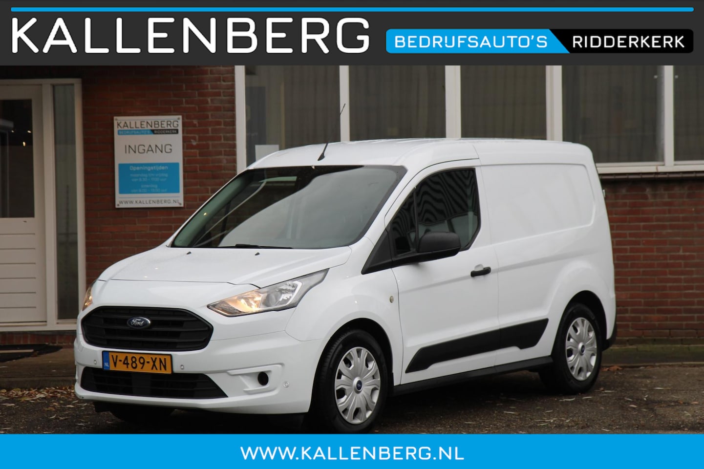 Ford Transit Connect - 1.5 EcoBlue L1 Trend / Trekhaak / Cruise / Airco / Voorruitverwarming - AutoWereld.nl