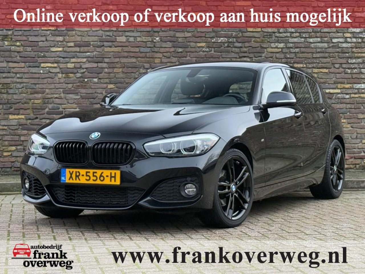 BMW 1-serie - 118I M-Sport Automaat Leer LED Navi Shadowline - AutoWereld.nl