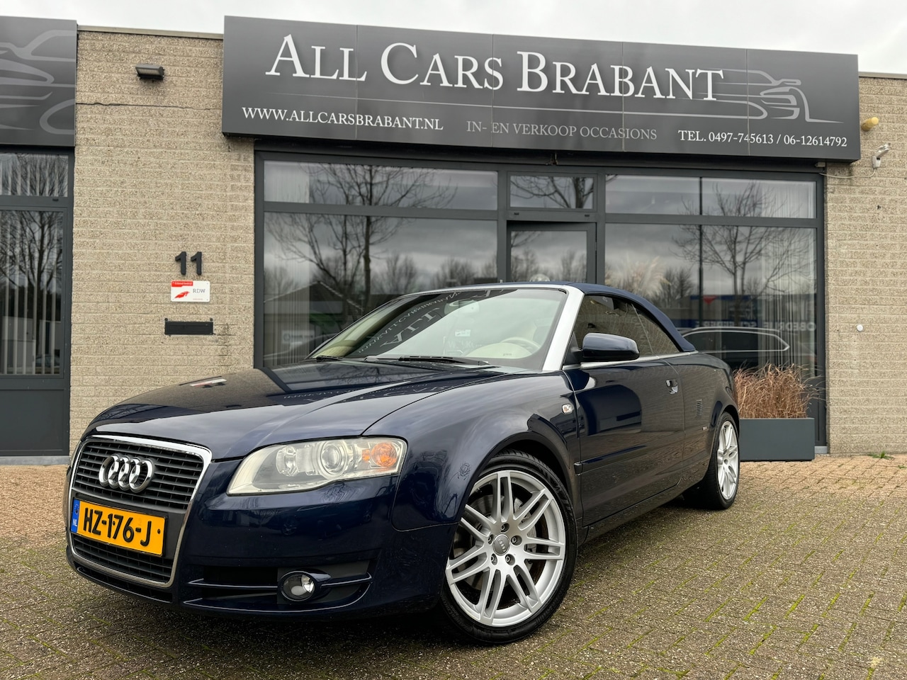 Audi A4 Cabriolet - 2.0 TFSI Pro Line Quattro/ leder/xenon/navi - AutoWereld.nl