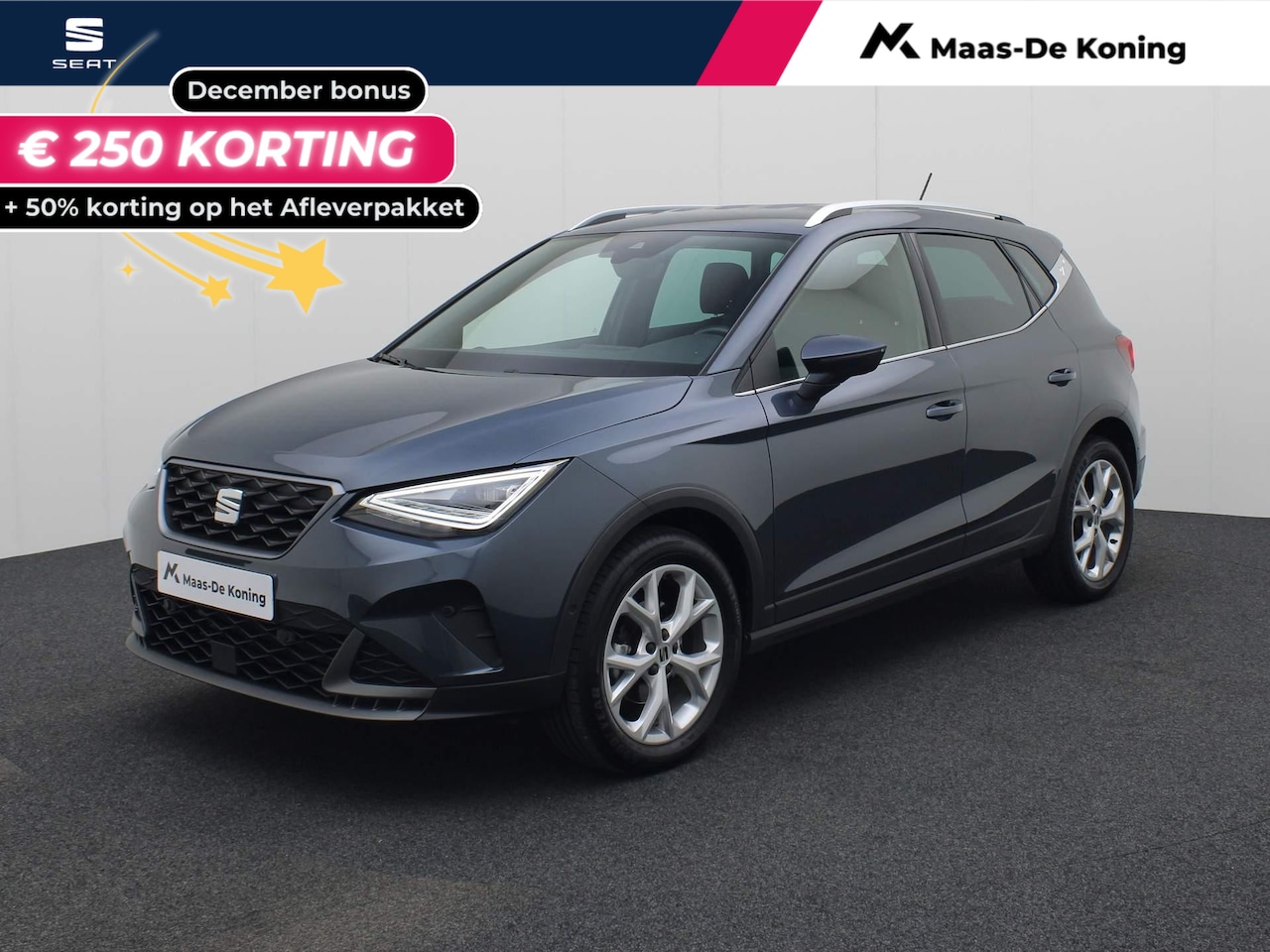 Seat Arona - 1.5TSI/150PK FR DSG · Lane assist · Parkeersensoren + camera · Stoelverwarming · Garantie - AutoWereld.nl