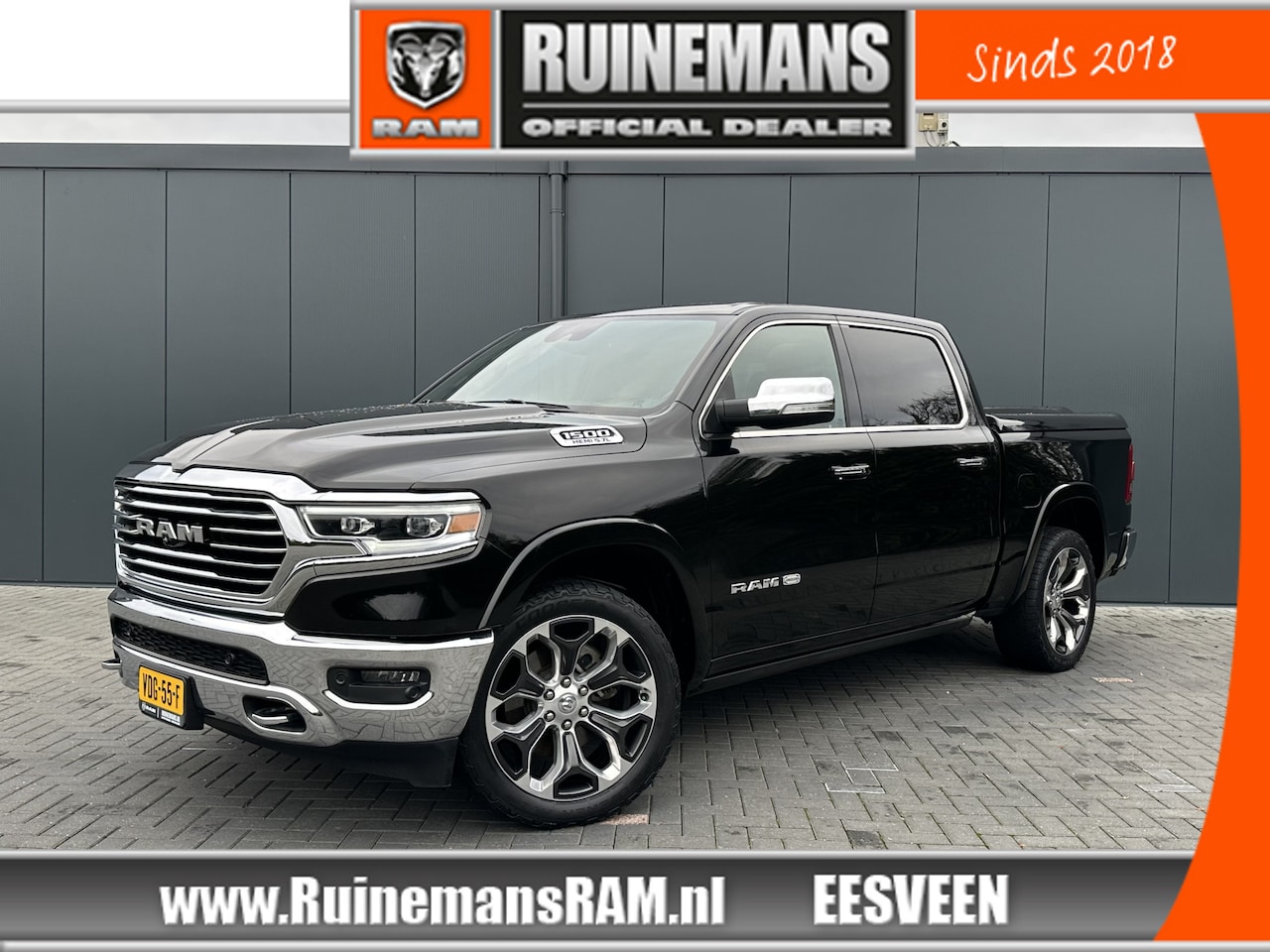 Dodge Ram 1500 - 5.7 V8 HEMI 400 PK / LONGHORN / 1e EIG. / LUCHTVERING / ADAPTIVE CRUISE / PANO / CAMERA / - AutoWereld.nl