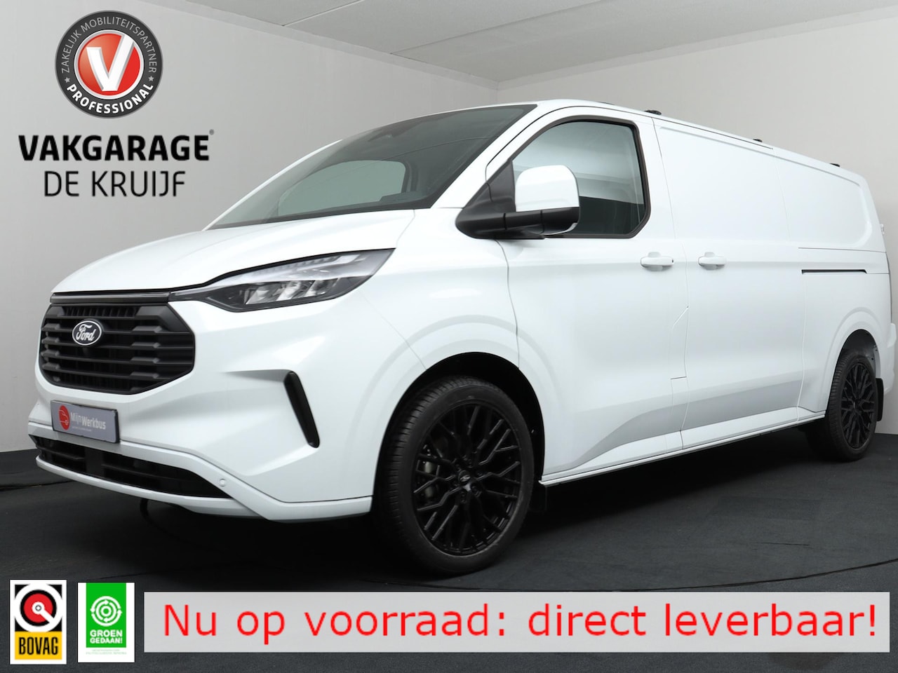 Ford Transit Custom - 320 2.0 TDCI L2H1 Limited Automaat 2x schuif | Trekhaak | ACC | LED - AutoWereld.nl