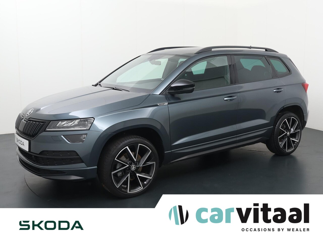 Skoda Karoq - 1.5 TSI ACT Sportline Business | 150 PK | Automaat | Trekhaak | Navigatiesysteem | - AutoWereld.nl