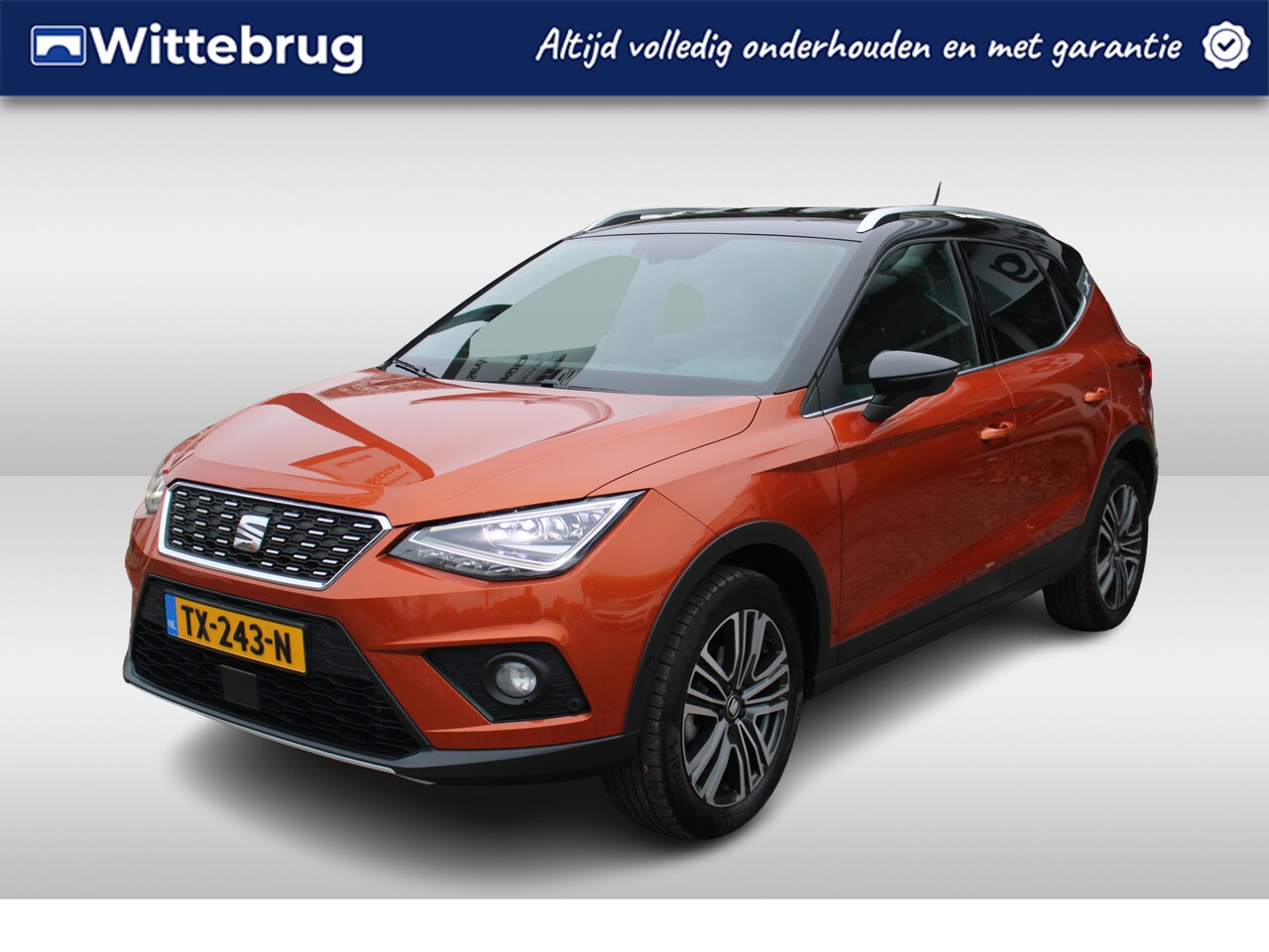 Seat Arona - 1.0 TSI 115pk Xcellence Business Intense DSG AUTOMAAT Navigatie / LED / Parkeersensoren / - AutoWereld.nl