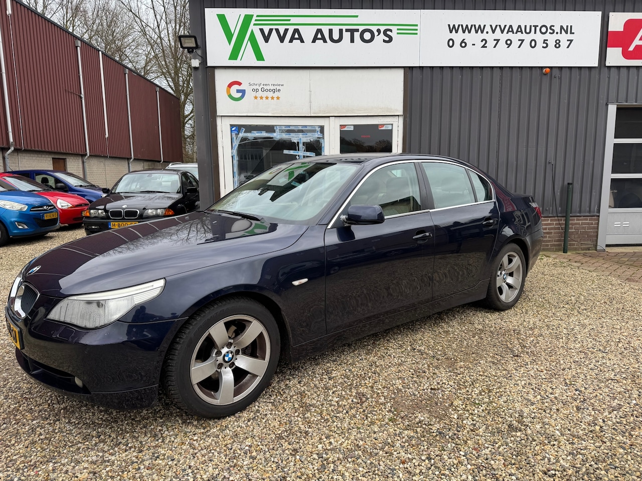 BMW 5-serie - 525i AUTOMAAT clima, memorystoelen, cruise contr, vol opties! - AutoWereld.nl