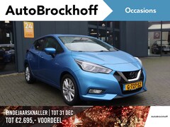 Nissan Micra - 1.0 IG-T N-Connecta | Navi | Airco | Camera | Bluetooth | DAB | 16 inch L.M. Velgen