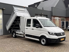 Volkswagen Crafter - 35 2.0 TDI DC Automaat Kipper 3000kg trekgewicht Euro 6 Airco Cruise controle 6-Persoons T