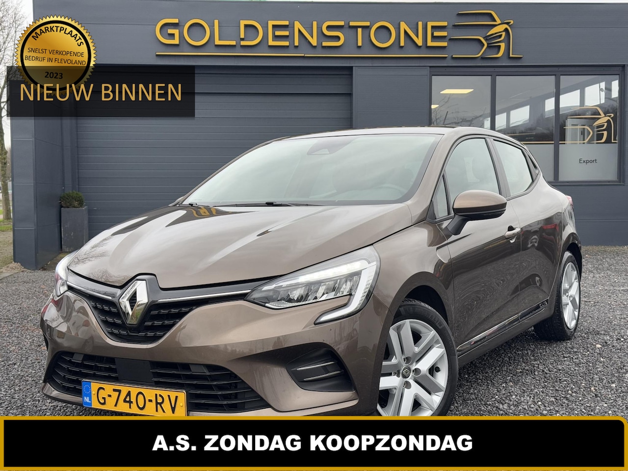 Renault Clio - 1.0 TCe Zen 1e Eigenaar,Navi,Apple Carplay,Airco,Cruise,PDC,N.A.P,APK tot 11-2025 - AutoWereld.nl