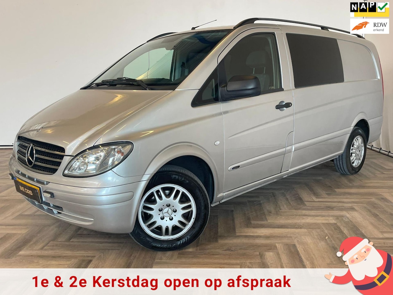 Mercedes-Benz Vito - 111 CDI 320 Lang dubbele cabine, automaat, dealer onderhouden! - AutoWereld.nl