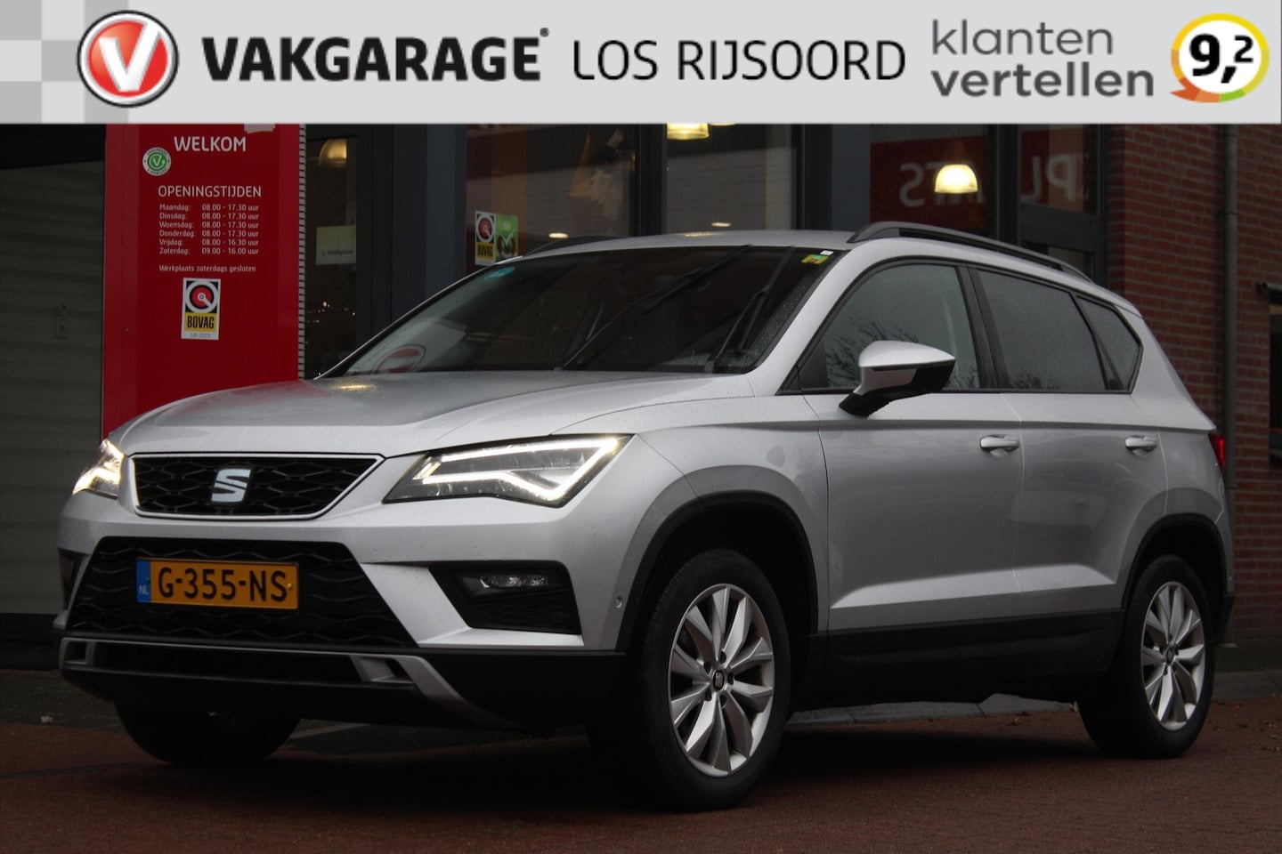 Seat Ateca - 1.0 EcoTSI *Business* | Trekhaak | Vol-Led | Camera | Carplay | Cruise & Climate Control | - AutoWereld.nl