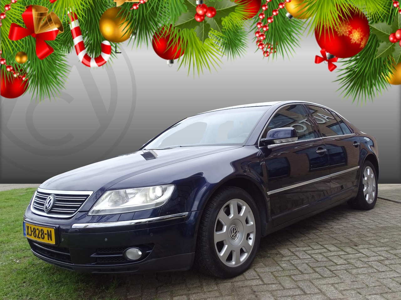 Volkswagen Phaeton - 3.2 V6 4p. Automaat, Stoelverwarming voor en achter, massagestoelen, separate stoelen acht - AutoWereld.nl