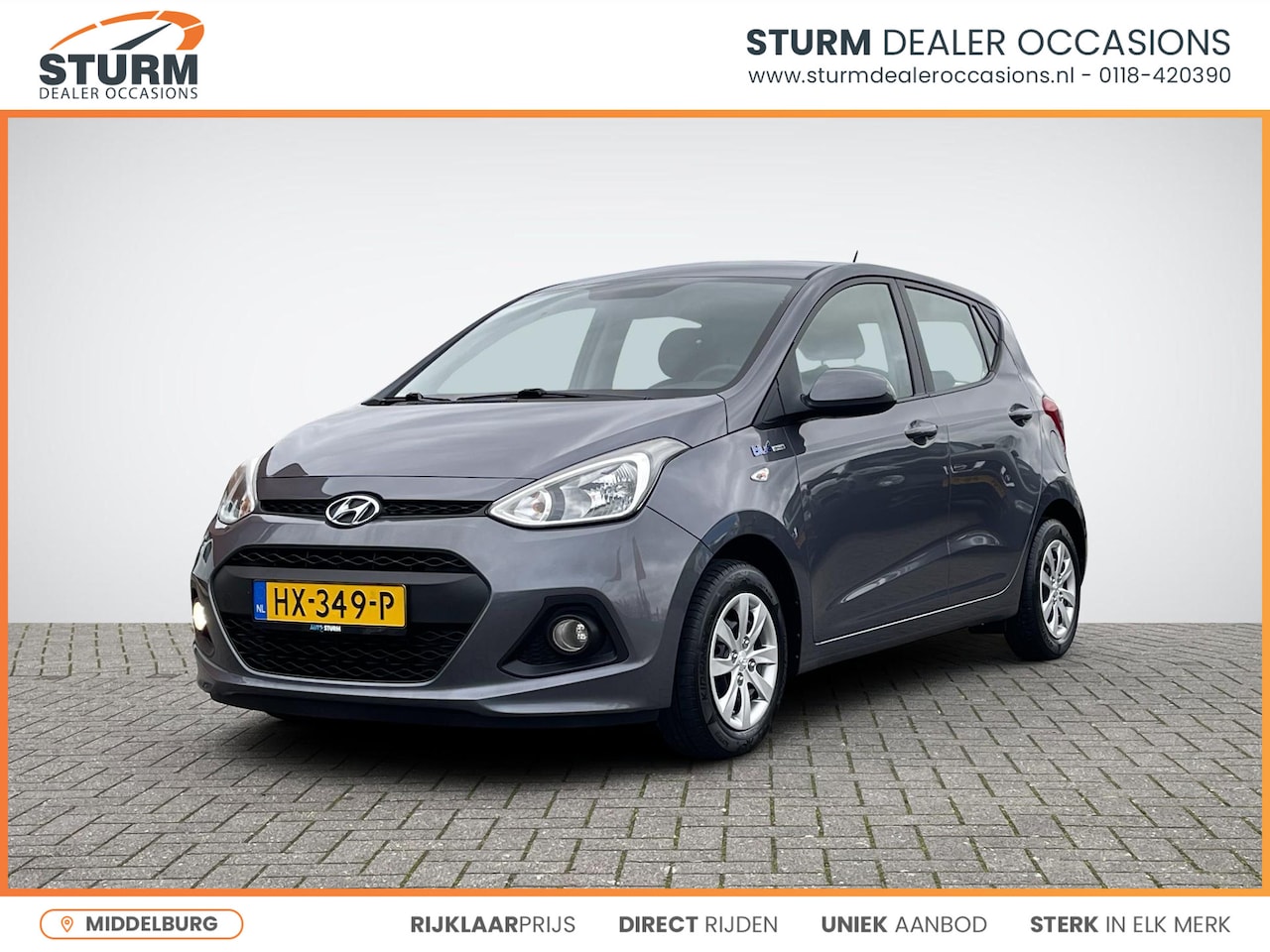 Hyundai i10 - 1.0i i-Motion Comfort | Airco (automatisch) | Cruise Control | Afneembare Trekhaak | Rijkl - AutoWereld.nl