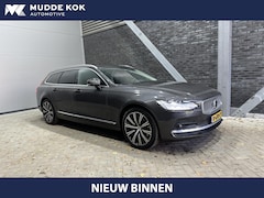 Volvo V90 - B4 Plus Bright | Panoramadak | 360° Camera | Trekhaak | Stoel+Stuurverwarming | BLIS | Key