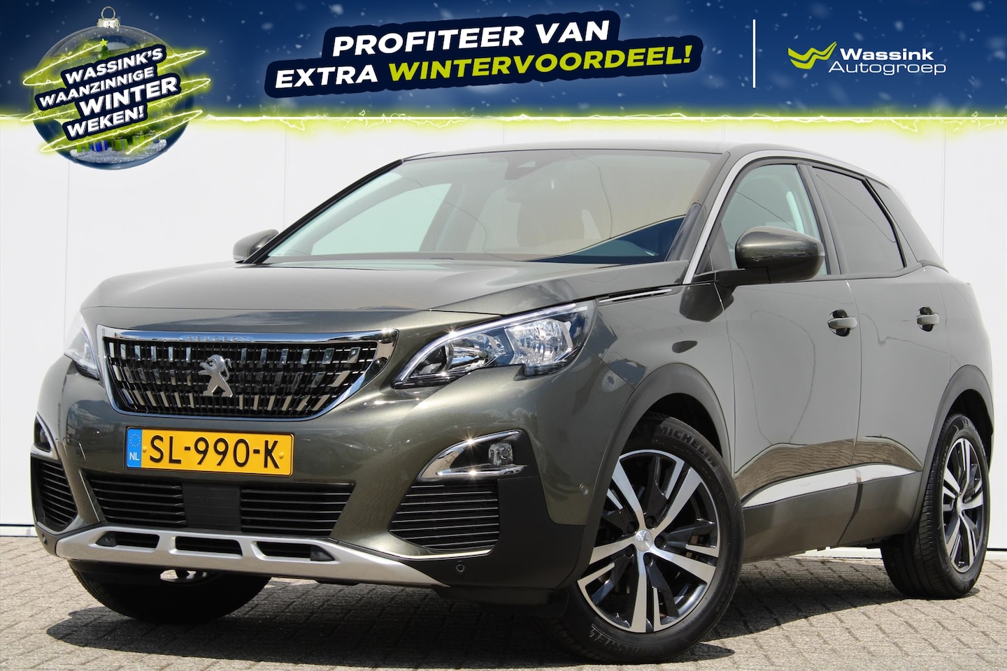 Peugeot 3008 - 1.6 165pk Blue Lease Premium | Camera | Airco | Carplay | Navi | - AutoWereld.nl