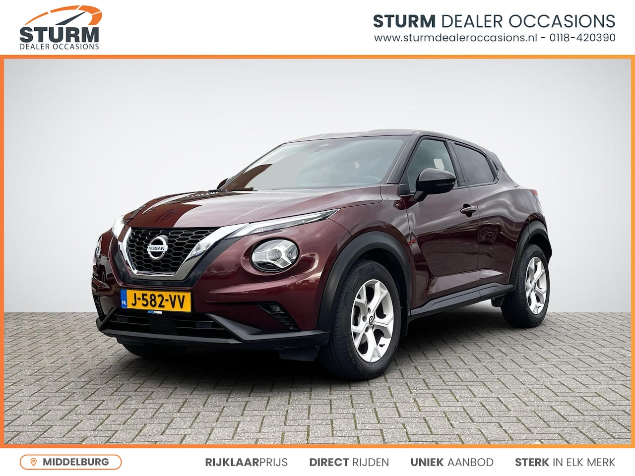 Nissan Juke - 1.0 DIG-T N-Connecta | Navigatie | Camera | Keyless Entry | Apple Carplay/Android Auto | L - AutoWereld.nl