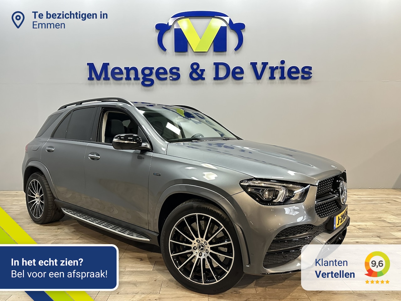 Mercedes-Benz GLE-Klasse - 350 de 4MATIC Premium Plus AMG Line | LED | Burmester | Panorama | Luchtvering | Widescree - AutoWereld.nl