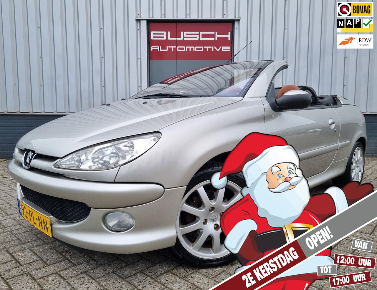 Peugeot 206 CC - 2.0 16V Roland Garros | TREKHAAK | AIRCO | - AutoWereld.nl