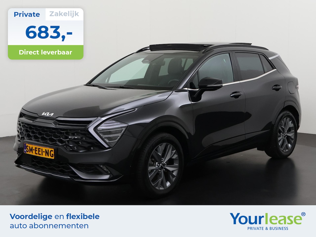 Kia Sportage - 1.6 T-GDi Hybrid GT-PlusLine | All-in 683,- Private Lease | Zondag Open! - AutoWereld.nl