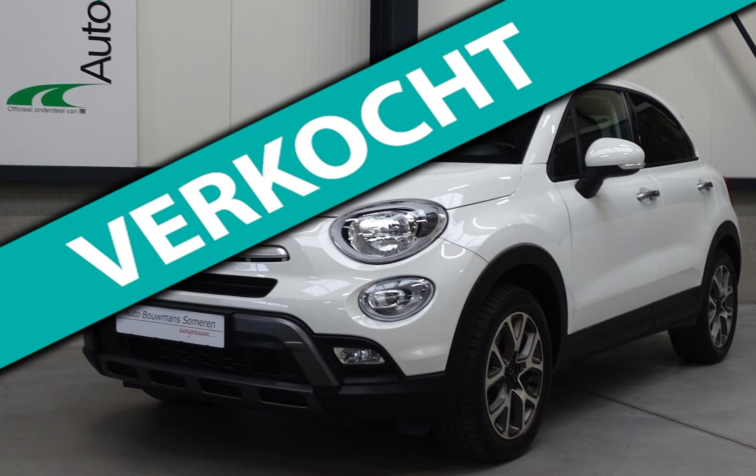 Fiat 500 X Cross - 1.4 Turbo "CITY CROSS" - 1e EIG. ! - TREKH./CLIMATE/CRUISE/NAVI/BLUETOOTH/PRIVAC - AutoWereld.nl