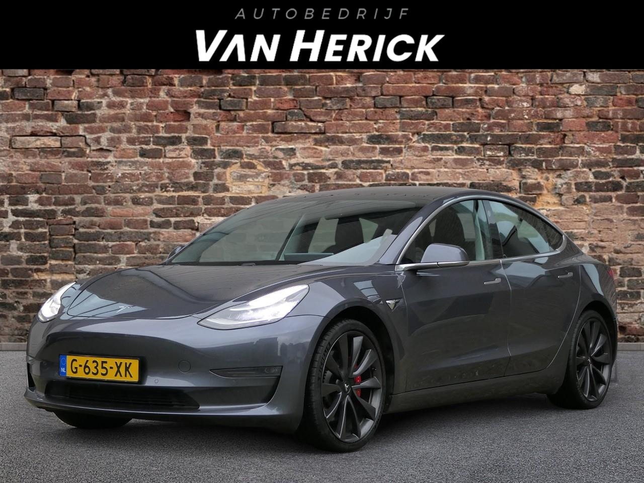 Tesla Model 3 - Performance AWD 75 kWh 463PK!| ACC | Autopilot - AutoWereld.nl