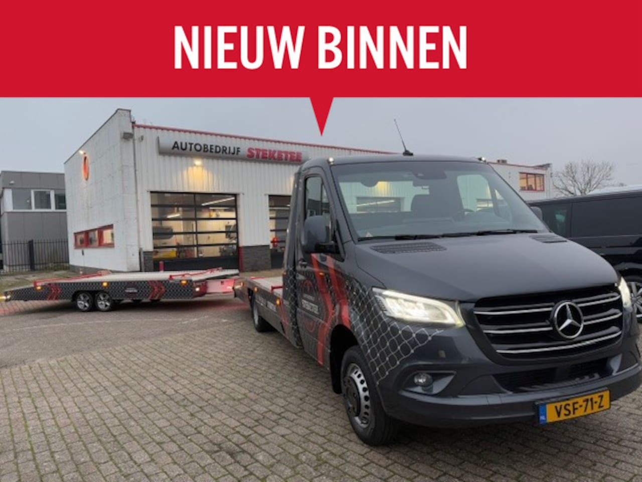 Mercedes-Benz Sprinter - 519 CDI V6 Autotransporter *Combinatieprijs* 7G-tronic Kegger - AutoWereld.nl