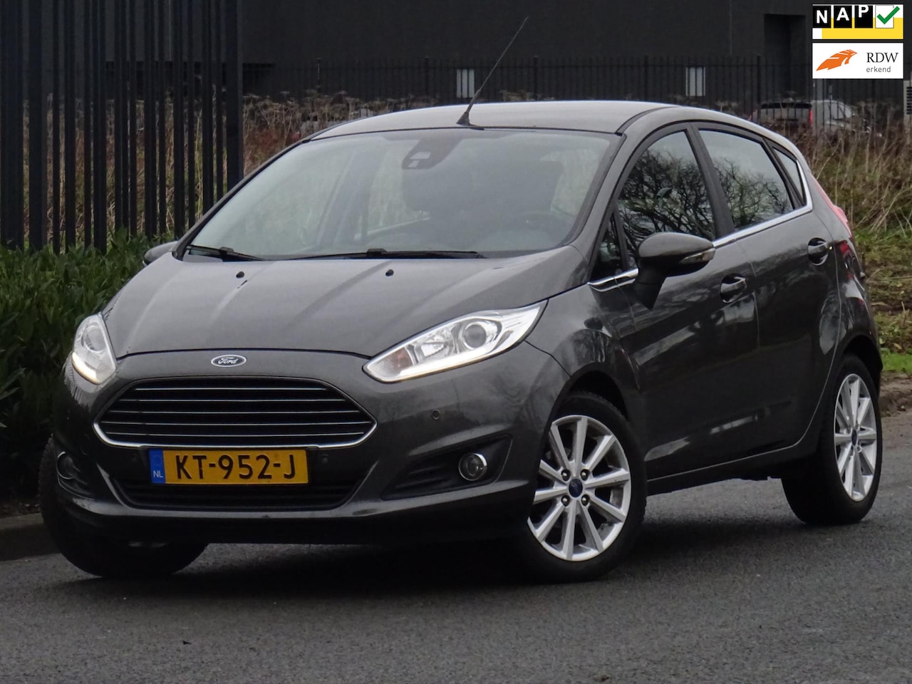 Ford Fiesta - 1.0 EcoBoost Titanium 5DRS NAP/NAVI/LED/PDC/APK - AutoWereld.nl