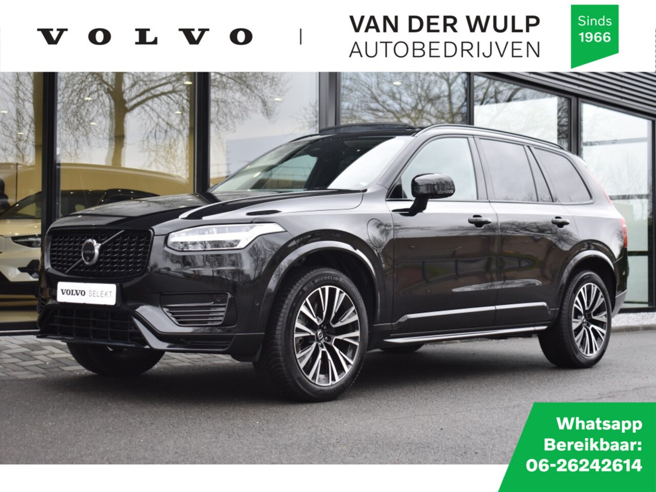 Volvo XC90 - T8 455pk AWD Ultimate Dark | Trekhaak | Luchtvering | Harman/Kar - AutoWereld.nl