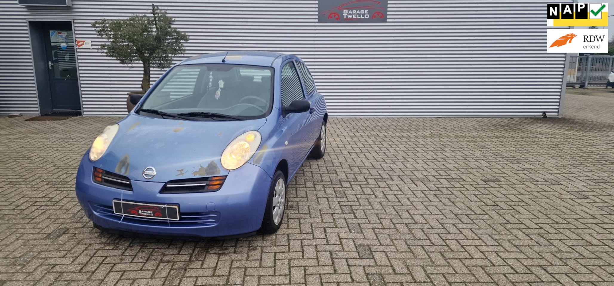 Nissan Micra - 1.2 Visia 1.2 Visia,airco,cv vergrendeling,elektriese ramen, zeer zuinig micra,rijd super - AutoWereld.nl