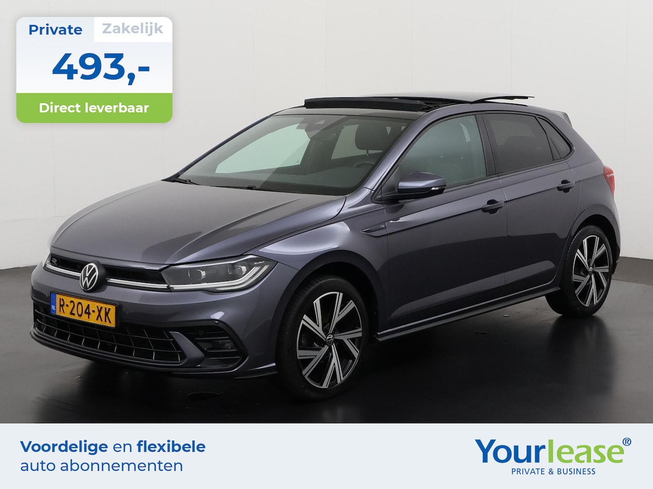 Volkswagen Polo - 1.0 TSI R-Line DSG | All-in 493,- Private Lease | Zondag Open! - AutoWereld.nl