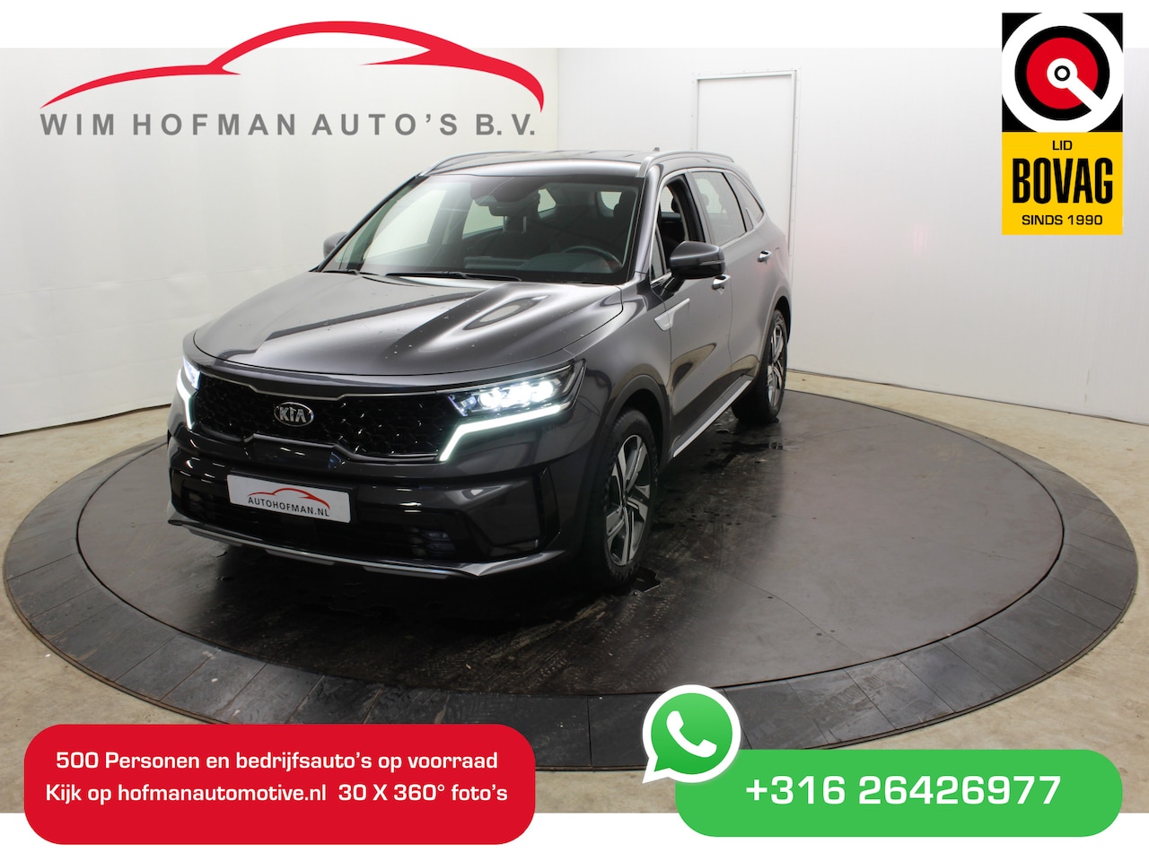 Kia Sorento - 1.6 T-GDI Plug-in Hybrid 4WD ComfortLine Trekhaak Camera Keyless - AutoWereld.nl