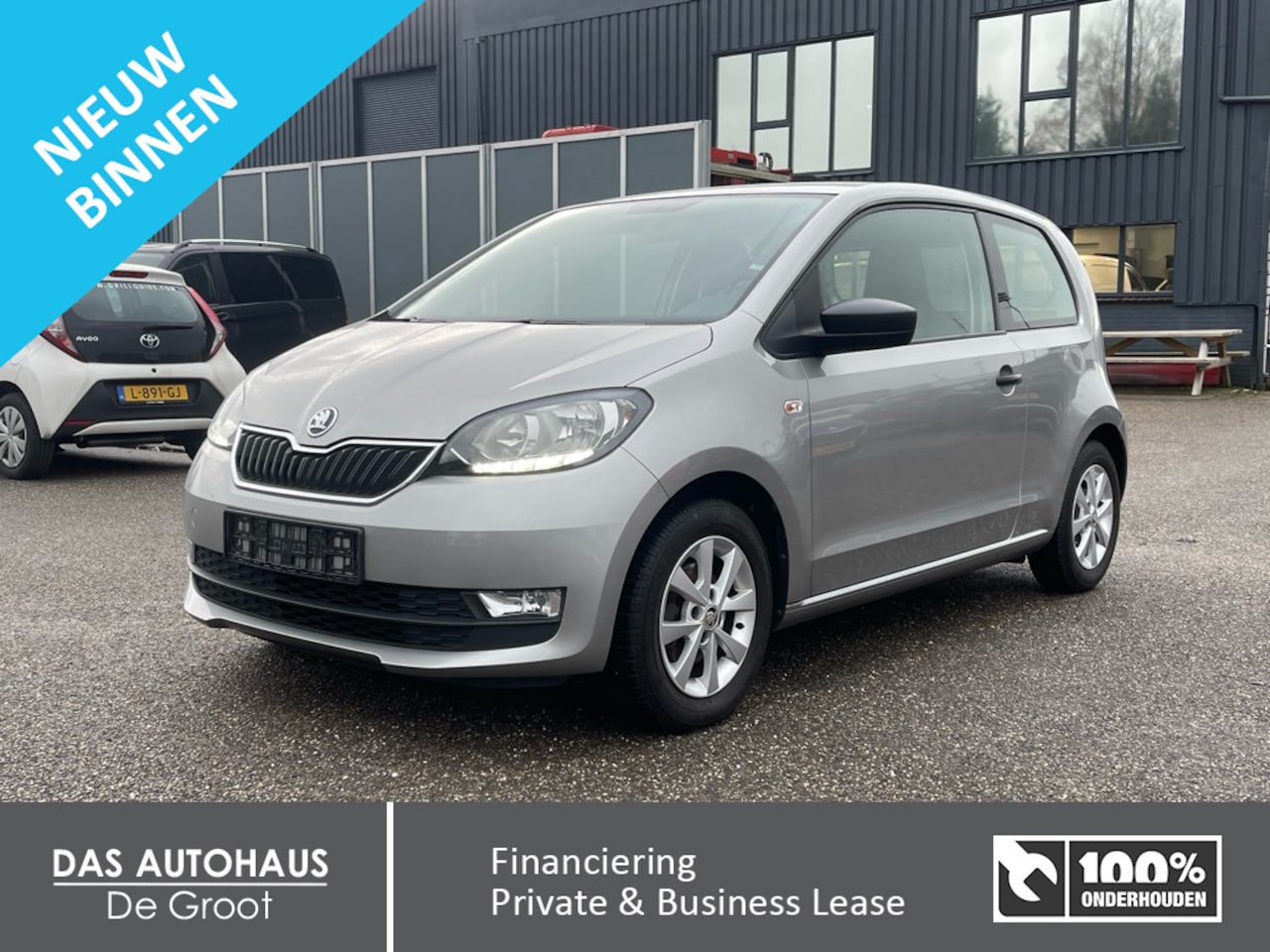 Skoda Citigo - 1.0 Greentech 60pk Cool Plus | Airco - AutoWereld.nl