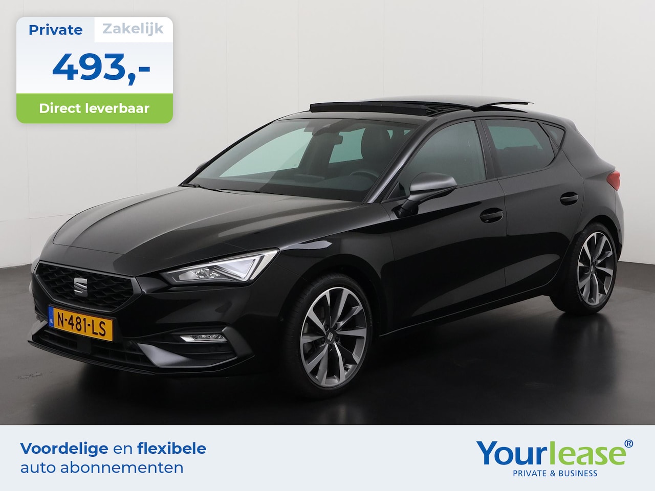 Seat Leon - 1.5 TSI FR Business Intense | All-in 493,- Private Lease | Zondag Open! - AutoWereld.nl