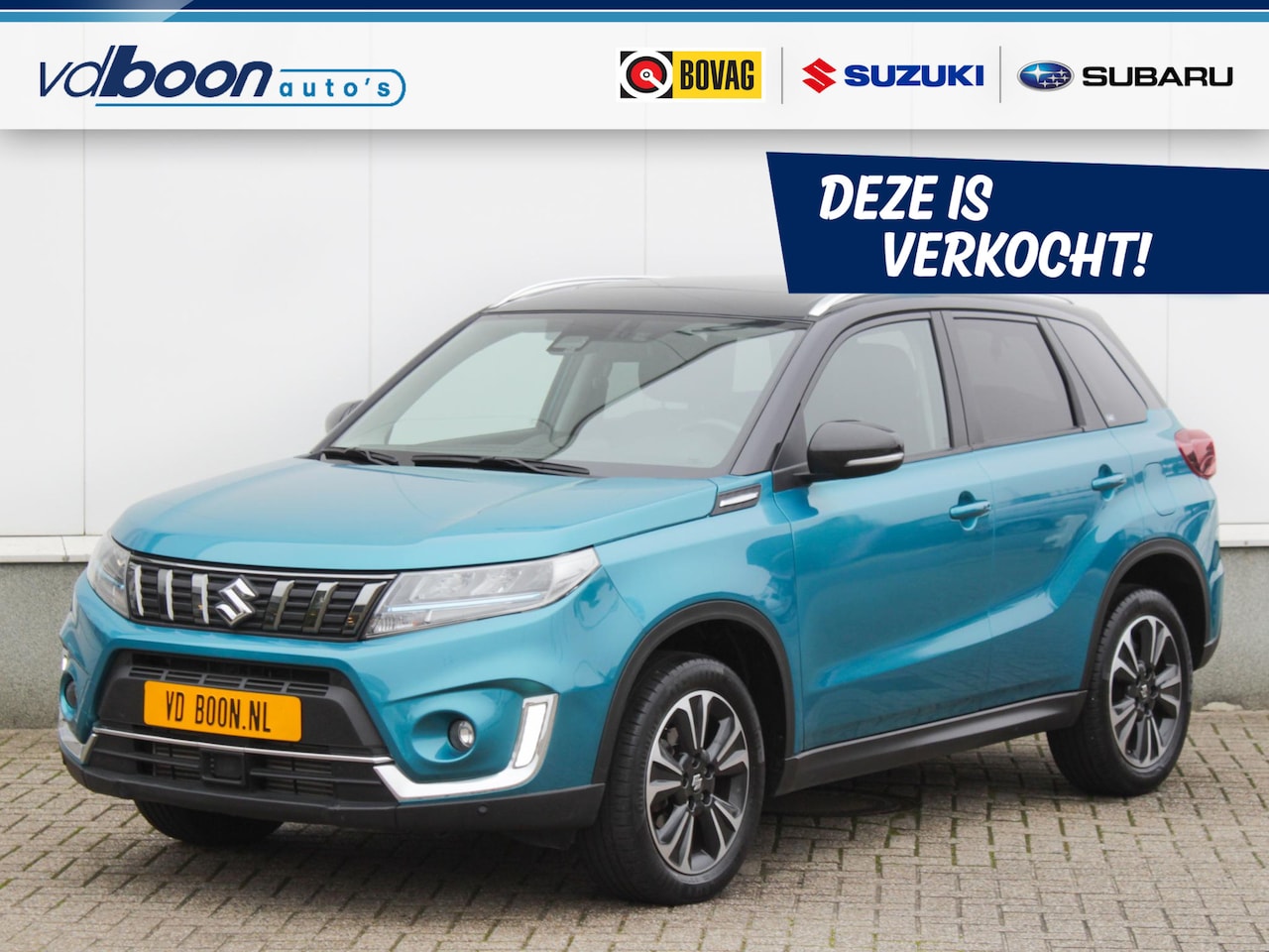 Suzuki Vitara - 1.4 Boosterjet Style Smart Hybrid | Navi | Adap. Cruise | Camera | Lm-Velgen - AutoWereld.nl