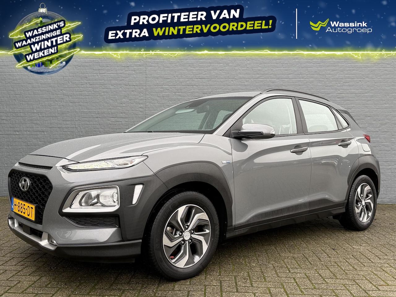 Hyundai Kona - GDI 141pk HEV 2WD Aut. Comfort | DAB+ | 16 inch LMV - AutoWereld.nl