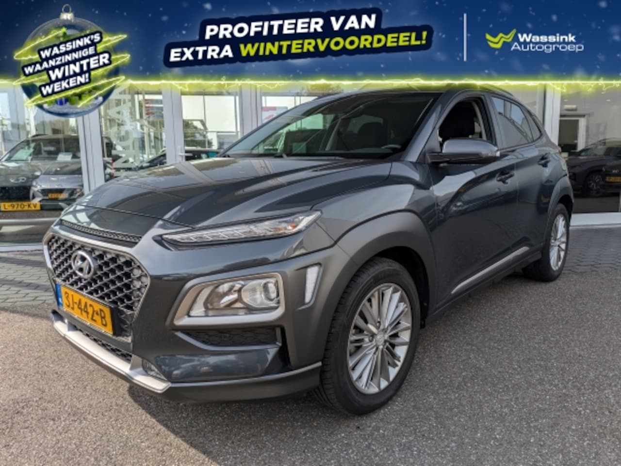 Hyundai Kona - 1.0 T-GDI 120pk 2WD Fashion | Navigatie - AutoWereld.nl