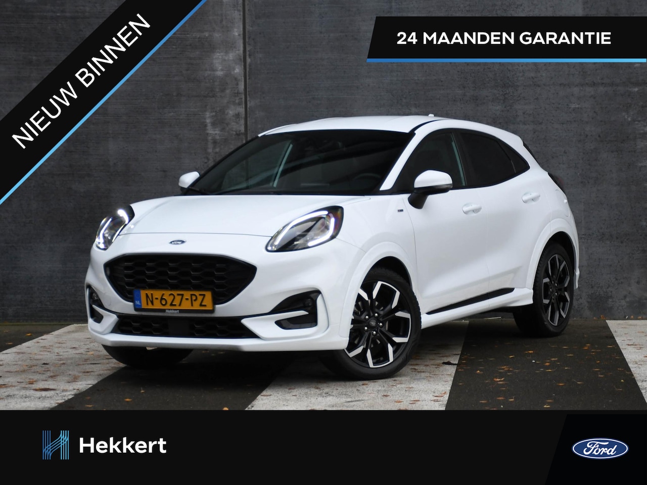 Ford Puma - ST-Line X 1.0 EcoBoost Hybrid 125pk NAVI | CRUISE | 18''LM | DIGITAAL INSTRUMENTENPANEEL | - AutoWereld.nl