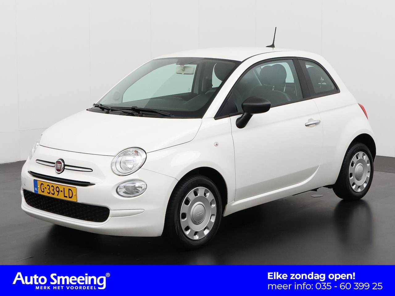 Fiat 500 - 0.9 TwinAir Turbo Young | Airco | Zondag Open! - AutoWereld.nl