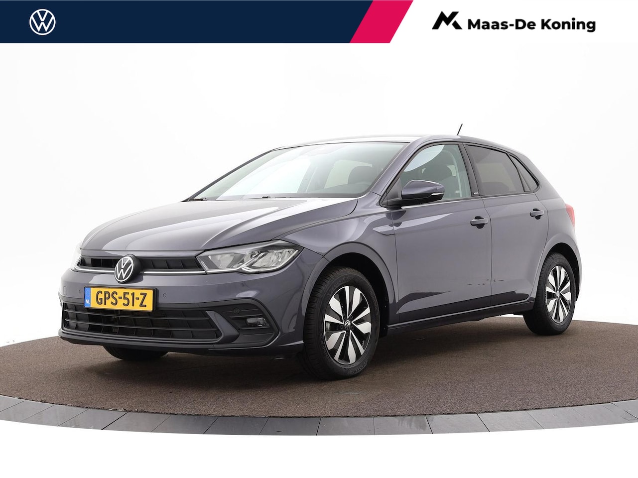 Volkswagen Polo - 1.0 Tsi 95pk Life · Climatronic · ACC · P-Sensoren · App-Connect · Navi · Stoelverwarming - AutoWereld.nl