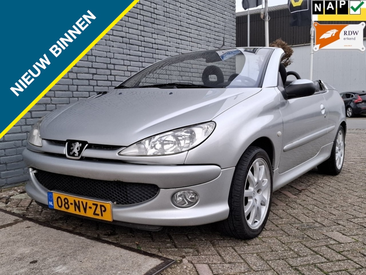 Peugeot 206 CC - 2.0-16V Airco 136pk Nieuwe APK - AutoWereld.nl