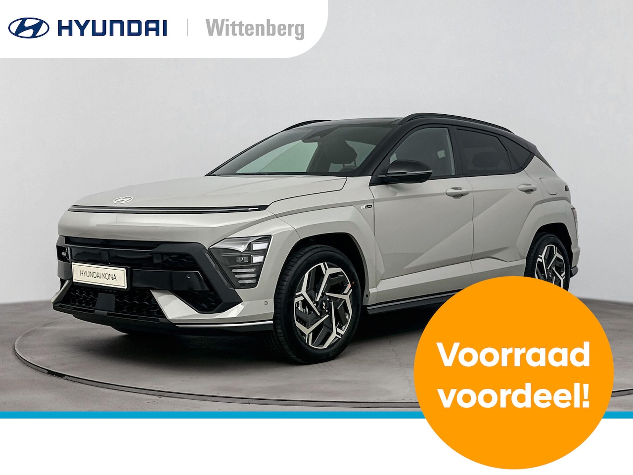 Hyundai Kona - 1.6 GDI HEV N Line Sky | Incl. €2500,- Smart Bonus! | Schuifdak | Op bestelling | Stoel + - AutoWereld.nl