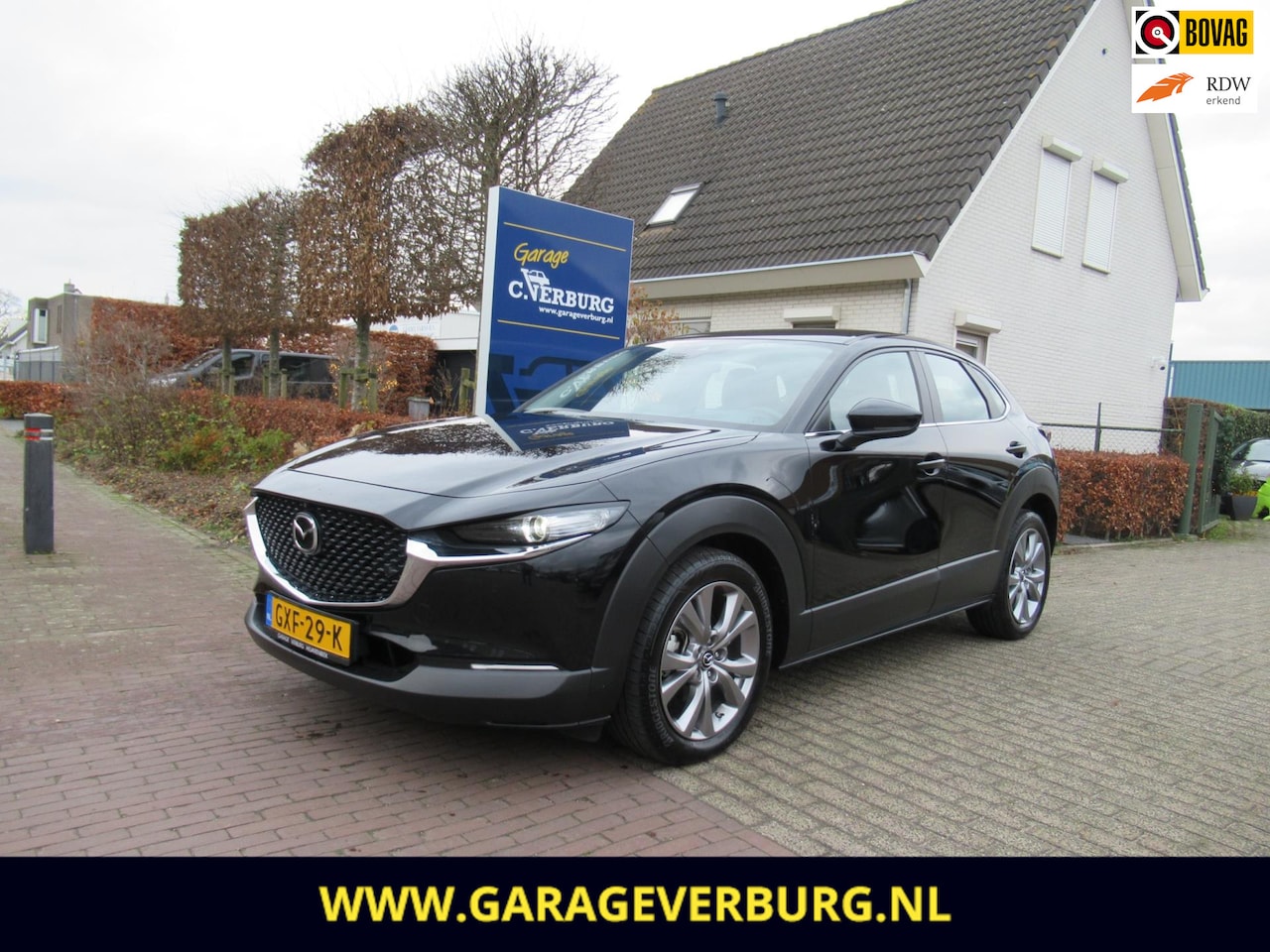 Mazda CX-30 - 2.0 e-SkyActiv-X M Hybrid AWD Luxury (Navi,Camera360,AdaptiveCruise,PDC,Head-up display,Ke - AutoWereld.nl