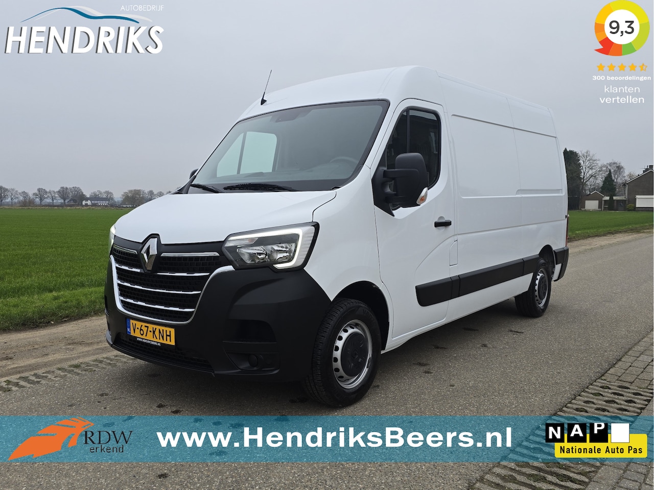 Renault Master - T33 2.3 dCi 135 L2H2 Comfort - 135 Pk - Euro 6 - Airco - Cruise Control - AutoWereld.nl