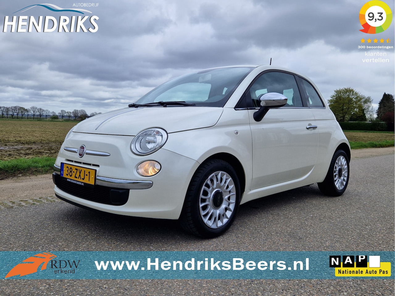 Fiat 500 - 0.9 TwinAir Easy 86 Pk - Euro 4 - Airco - - AutoWereld.nl