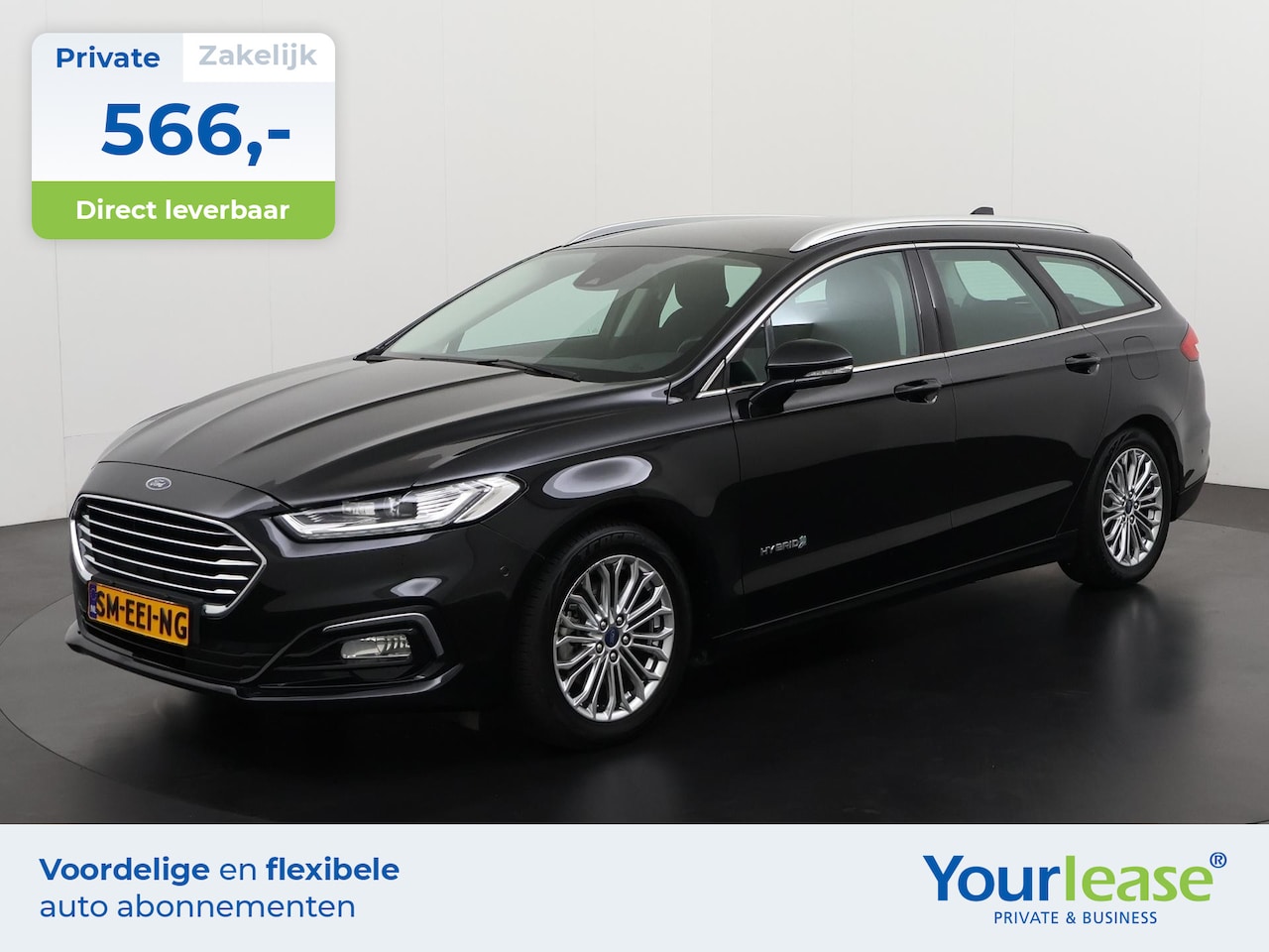 Ford Mondeo Wagon - 2.0 IVCT HEV Titanium | All-in 566,- Private Lease | Zondag Open! - AutoWereld.nl